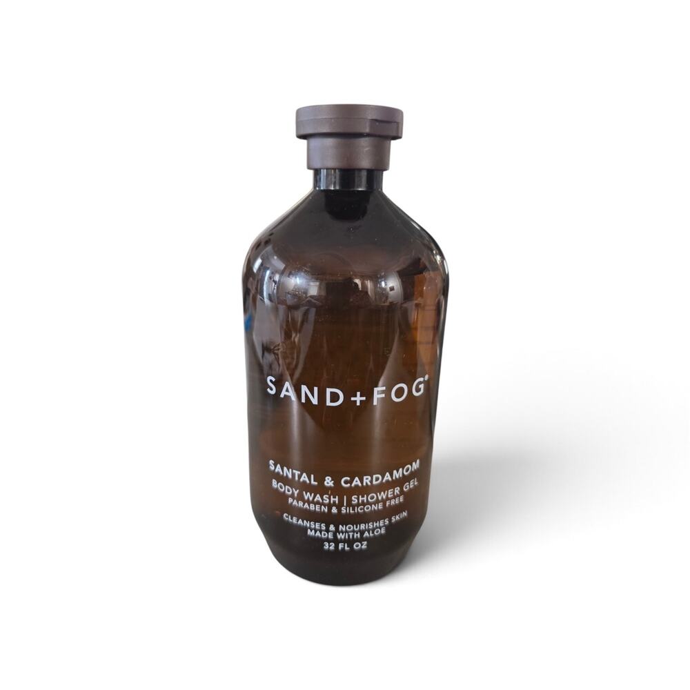 Sand + Fog SANTAL + CARDAMOM Body Wash Shower Gel 32 oz.